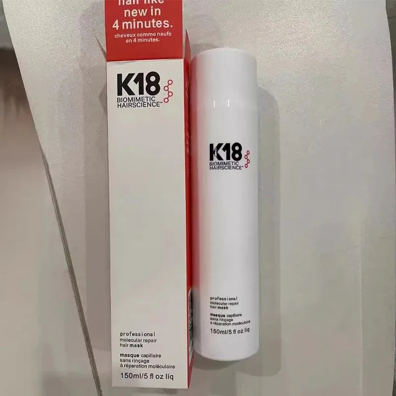 Original 50ml K18 Leave-In Molecular Repair Hair Mask Deep Conditioning Keratin Treatment Soft Hair Smoothing Healthy Hair Care