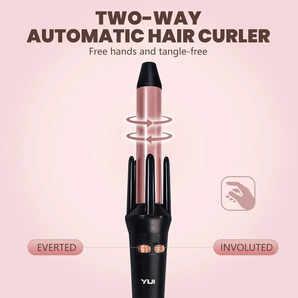 Auto Rotating Ceramic Hair Curler Automatic Curling Iron Styling Tool Hair Iron Curling Wand Air Spin and Curl Curler Hair Waver