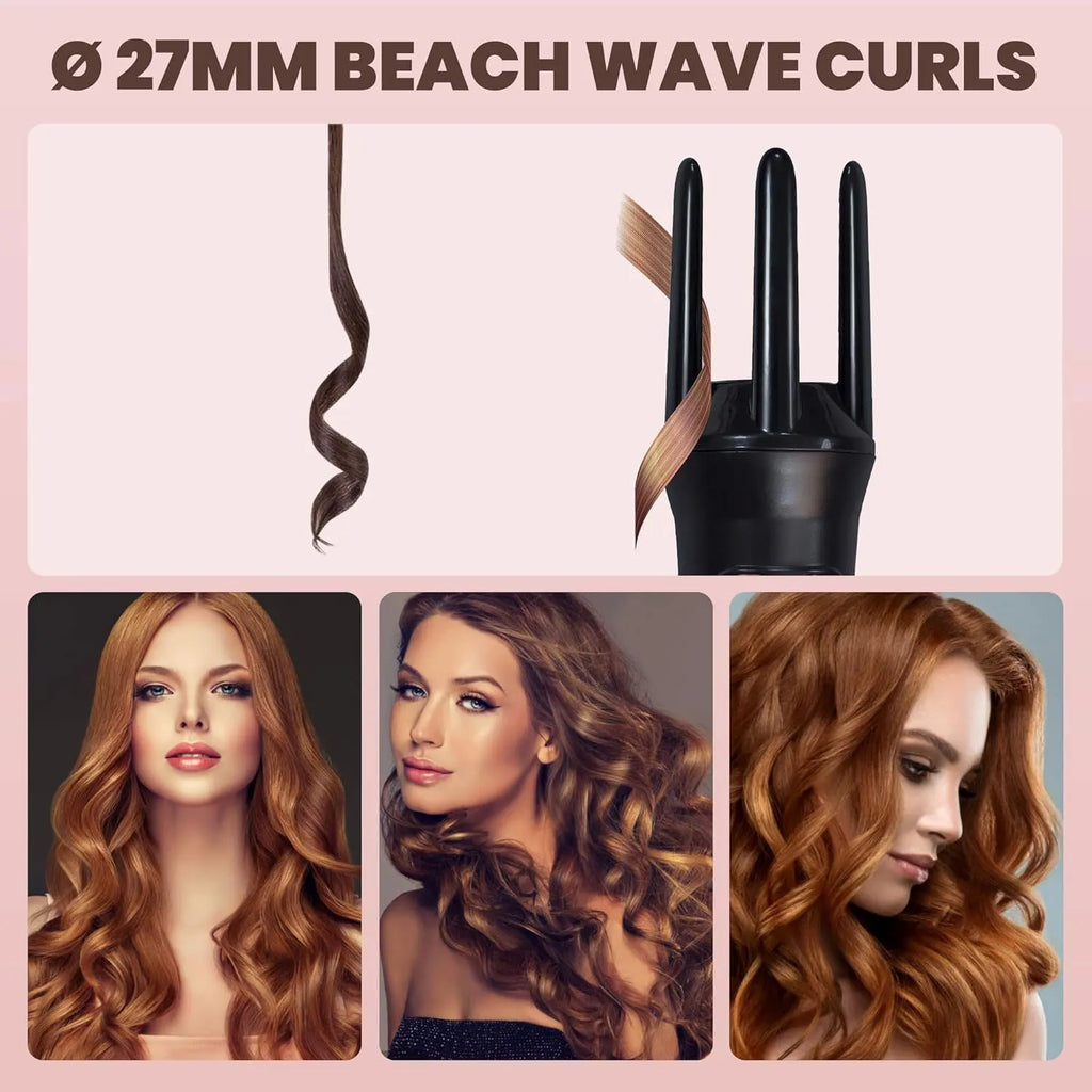 Auto Rotating Ceramic Hair Curler Automatic Curling Iron Styling Tool Hair Iron Curling Wand Air Spin and Curl Curler Hair Waver