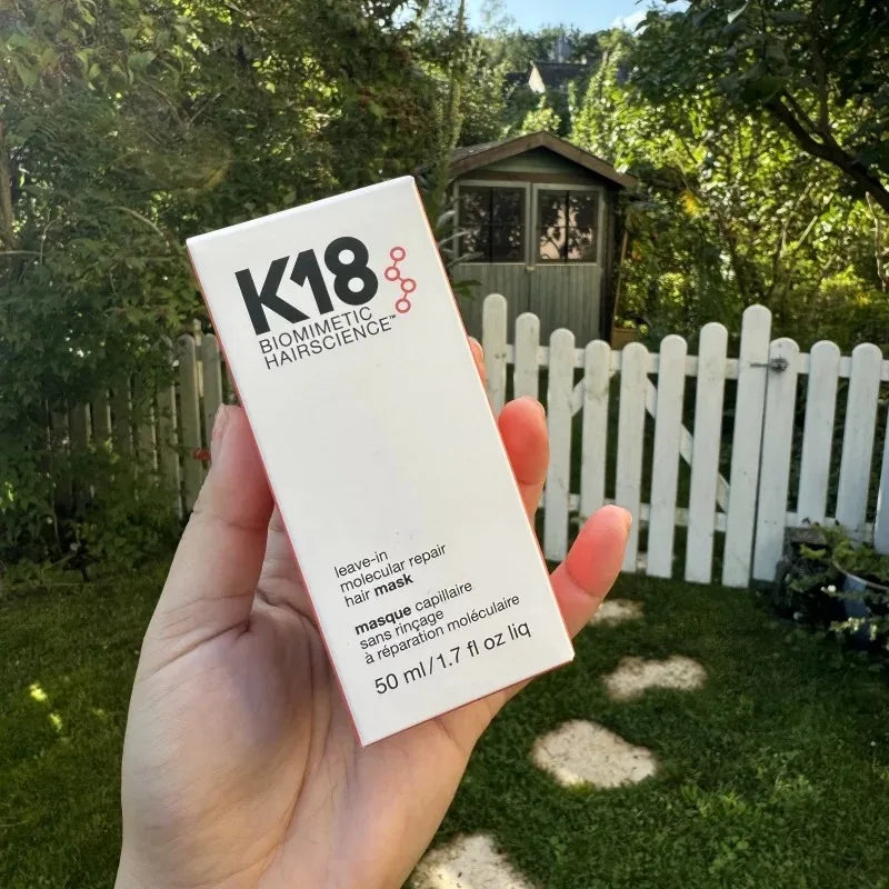 Original 50ml K18 Leave-In Molecular Repair Hair Mask Deep Conditioning Keratin Treatment Soft Hair Smoothing Healthy Hair Care